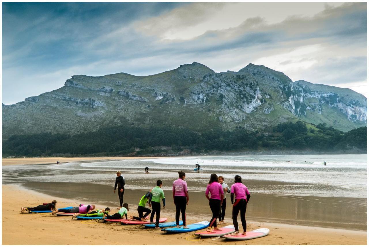 Camping Playa Arenillas Islares Eksteriør billede